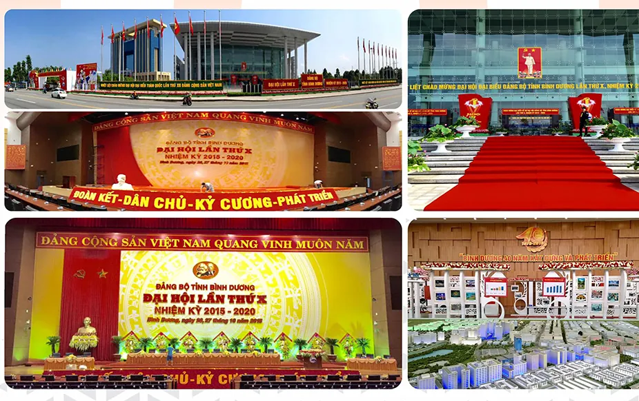 Đại hội Đảng bộ tỉnh Bình Dương lần thứ X