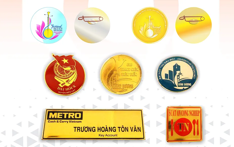 Huy hiệu cài áo
