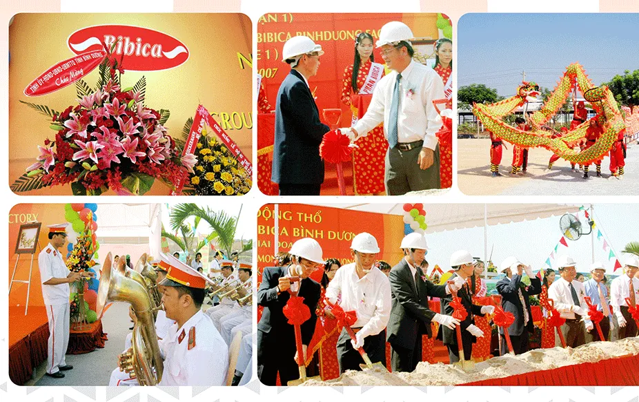 Lễ khánh thành Công ty Cổ phần Bibica